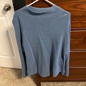 Lululemon Cowl Neck sweater in blue